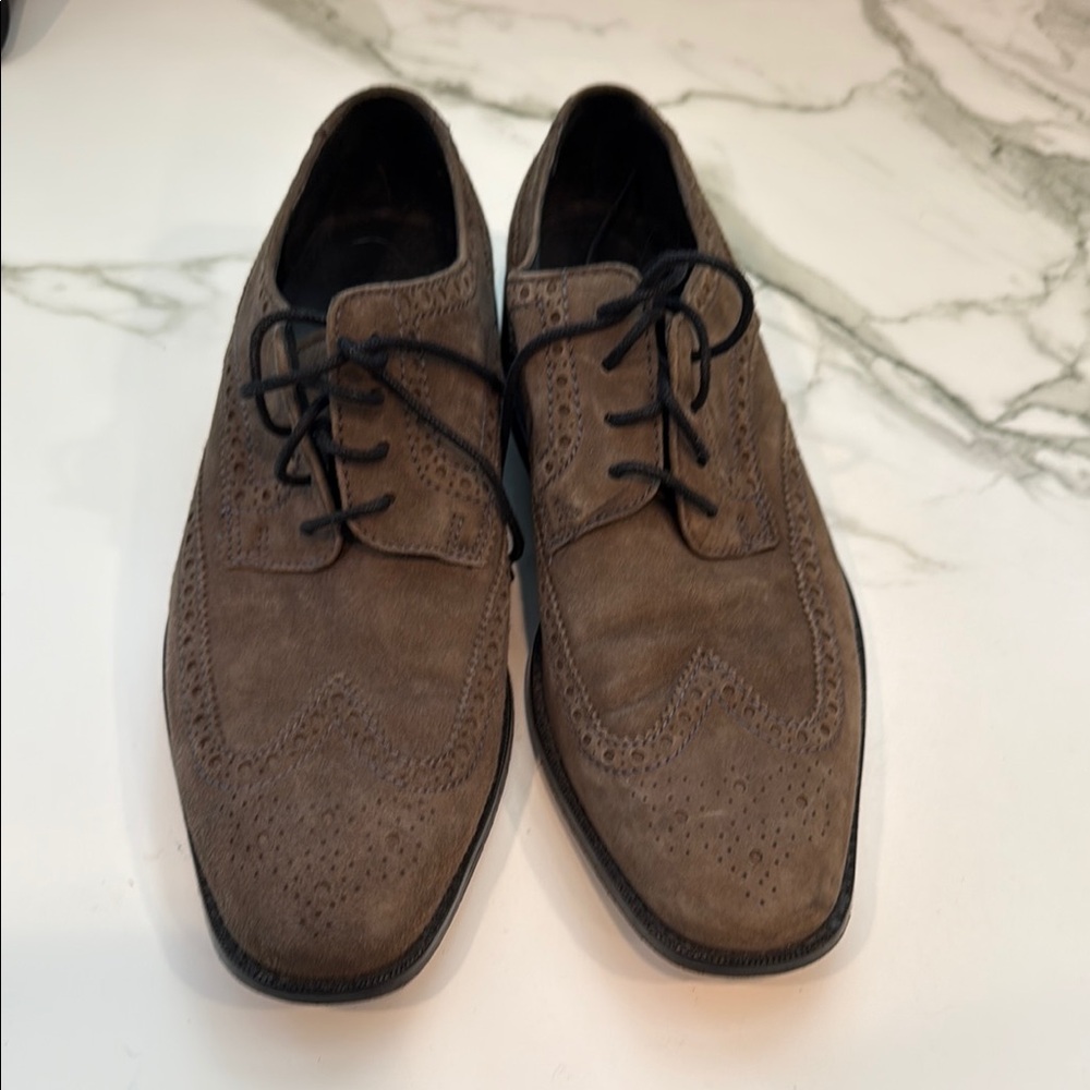 Classic Brown SuedeMen's Dress Shoes